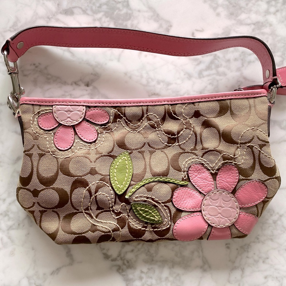 Coach flower bag